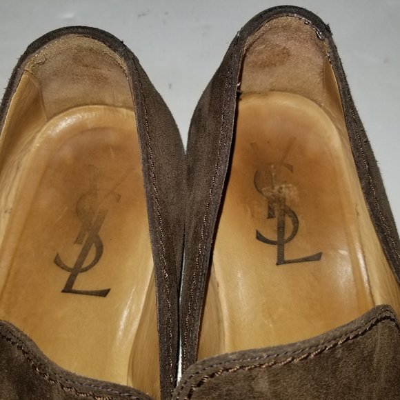 YSL Yves Saint Laurent Men Dress Loafers Size 41.5 main image 3